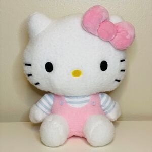 NWT Authentic Sanrio Hello Kitty plushie in Pink Jumpsuit Fluffy & Cute 11”